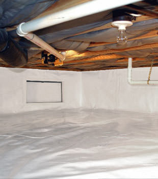 A complete crawl space repair system 