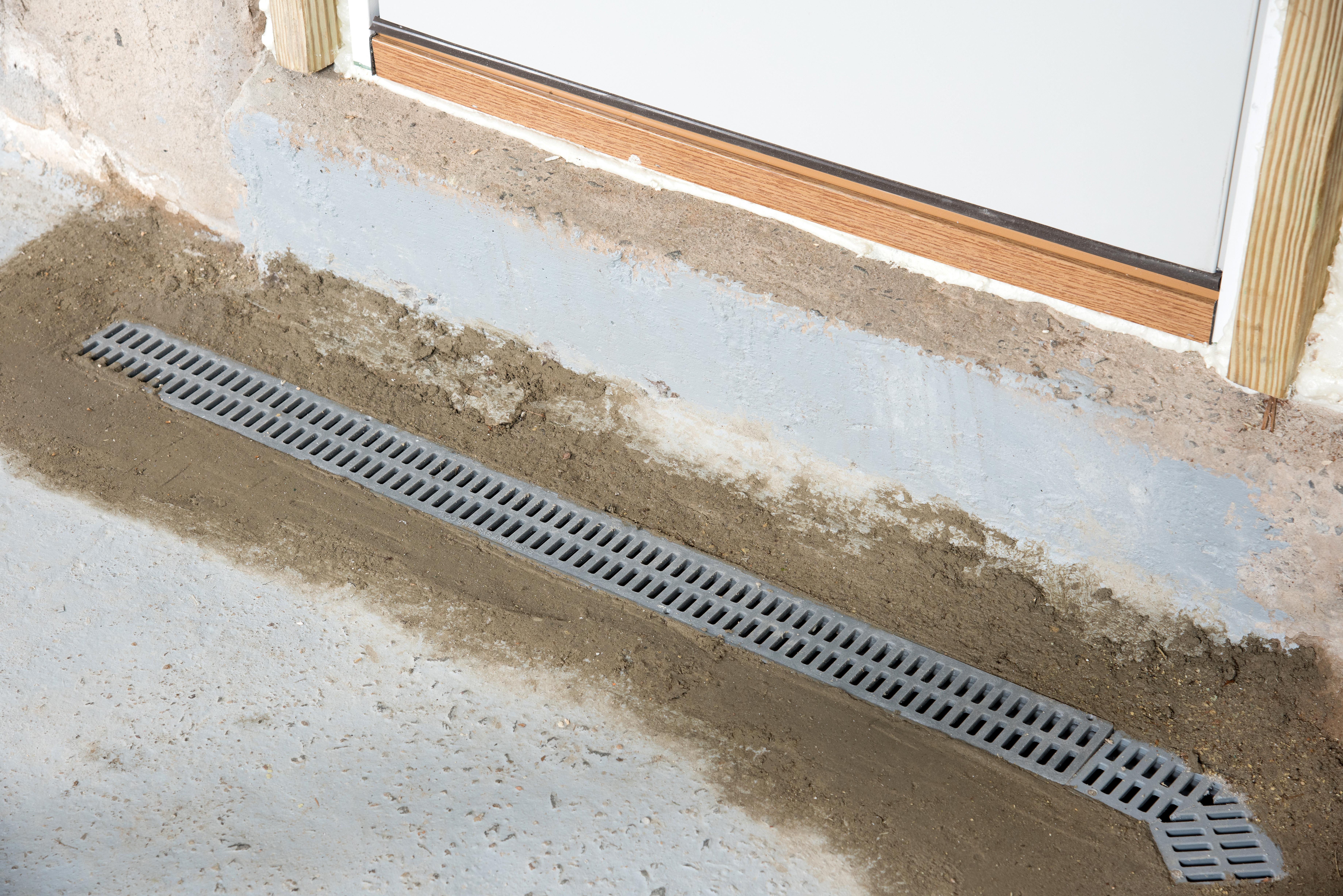 Perimeter drainge system in Vail, CO