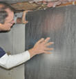 installation steps for crawl space insulation in a crawl space in Dillon