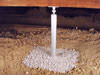 Gunnison installation of a crawl space jack